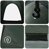 Kamping šator s krovom Maslinasto zelena 190 x 140 x 105 cm | Eponuda.com