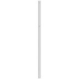  Metalno zamjensko uzglavlje bijelo 135 cm | shoptok.hr