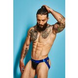  C4M-Desire Jockstrap-BlueLeatherette-XL C4M0000019 cene