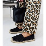 Gemre Black espadrilles with Kalba embroidery | shoptok.hr