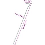  Klinovi za šator 50 kom 30 cm Ø 5 mm od pocinčanog čelika | shoptok.hr