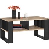 AKORD KAVNA MIZA ROCKFORD SONOMA HRAST / ČRNA, (21714108) | Shoptok.si