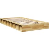 Okvir kreveta bez madraca 90x200 cm puno drvo hrast | Eponuda.com