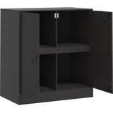  Komoda crna 67 x 39 x 73 cm čelična | shoptok.hr