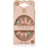 SOSU Cosmetics Salon Nails umetni nohti odtenek Soft Sage 30 kos | Shoptok.si