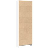  Biblioteka bijela 60x24x176 cm Inženirsko drvo | shoptok.hr