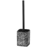 Wenko Garnitura WC četke Terrazzo (Crna, Visina: 37 cm) | shoptok.hr