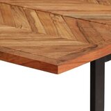 vidaXL Jedilna miza 180x90x75 cm Masivni les Akacija | Shoptok.si