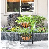  Dekoracija za vrt STALAK SA DVIJE TEGLE KOKO 36x33x120cm | shoptok.hr