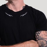 GymBeam tribal ribbed t-shirt black s | Eponuda.com