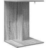 Stranska miza Siva Sonoma 45 x 40 x 62,5 cm Konstruiran les, (5000201697) | Shoptok.si