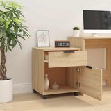 Mobilni ormarić za spise hrast 45x38x54 cm konstruirano drvo | shoptok.hr