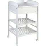Troll nursery® previjalna miza s kolesi lux™ white | shoptok.hr