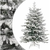 vidaXL Umjetno božićno drvce sa šarkama i snijegom 210 cm | shoptok.hr