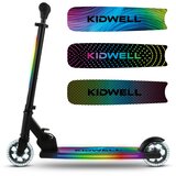 Kidwell MIDO sklopivi romobil s ugrađenom LED rasvjetom, crni | shoptok.hr