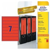 Avery Zweckform Etikete za ozke registratorje 192 x 38 mm Cene
