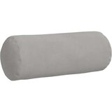 vidaXL Blazine 2 pcs Svetlo siva Ø 15 x 40 cm Mikrofiber tkanina | Shoptok.si