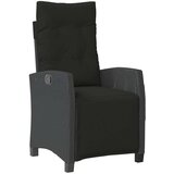  5-dijelni set vrtnih blagovaonskih stolica crni poli ratan | shoptok.hr