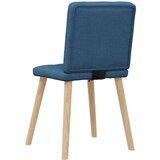  Jedilni stoli 4 kosi modro blago, (21822344) | Shoptok.si