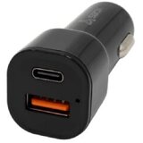 S Box avtomobilski polnilec CC-038, 38 W, PD, QC, 1x USB-C, 1x USB-A Cene