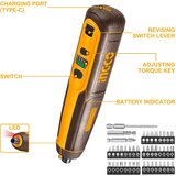 Ingco Aku odvijač USB 4V CSDLI04062 | shoptok.hr