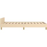  Okvir kreveta bez madraca Krem 80x200cm Tkanina | shoptok.hr