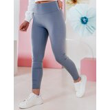 DStreet Legginsy damskie z wysokim stanem ACTIVIS niebieskie | shoptok.hr