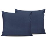 Dark blue blue pillowcase set (2 pieces) (eu) (it) Cene