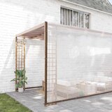 vidaXL prozorna ponjava z očesci 10x12 m polietilen | Shoptok.si