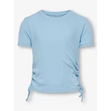 Only Light blue girls' T-shirt Amy - Girls