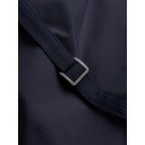 Ombre Men's vest without lapels in delicate check - navy blue | shoptok.hr