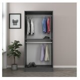 Woody Fashion Garderoba Kale Plus Membranska Antracit 90x210x52cm Antracit | Eponuda.ba