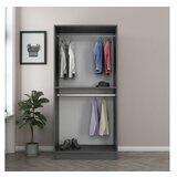 Woody Fashion ormar kale plus membrane anthracite 210 | ePonuda.com