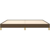  Okvir za krevet bez madraca tamnosmeđi 200x200 cm od tkanine | shoptok.hr