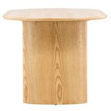 Venture Home Isolde ovalni blagovaonski stol 180 × 90 cm, prirodna boja drva | shoptok.hr