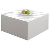 Livetastic Klubska Miza Glanz, Bela | Shoptok.si