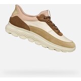 Geox Beige women's sneakers Spherica Plus - Women's Cene