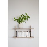 Rowico Polica s više razina u dekoru hrasta u svijetloj prirodnoj boji 75 cm Westlock – | shoptok.hr