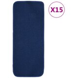 vidaXL Protuklizni otirači za stepenice 15 kom 60 x 25 cm modri Cijene