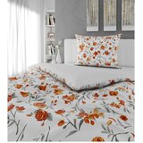 Esposa OBOJESTRANSKA POSTELJNINA 140/200 cm saten oranžna | Shoptok.si