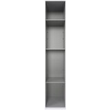 MID.YOU omara s klasičnimi vrati, barve grafita | Shoptok.si