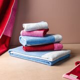 ONA Rožnate frotirne bombažne brisače v kompletu 2 ks 50x100 cm Pixie – | Shoptok.si