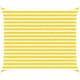  Jedro za sunce Žuta i bijela 2,5 x 3 m 100% poliester Oxford | shoptok.hr