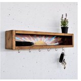 Hanah home Raf293 wooden decorative wooden wall shelf | ePonuda.com
