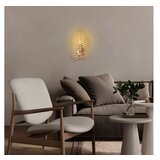 Opviq vall lamp zidna lampa u zlatnoj boji leaf 15322 Cene