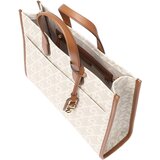 Michael Kors Ročna torbica kremna / rjava | Shoptok.si