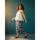 Sinsay Midi suknja s prorezom i cvjetnim uzorkom Plus size | shoptok.hr