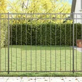 Ograde ASSEN Siva 170 x 120 cm Čelik
