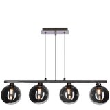 Candellux Lighting Viseča svetilka s steklenim senčilom Somul – Cene