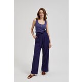 Marisse Women's Trousers L-Sp-4320 D.Violet Cene